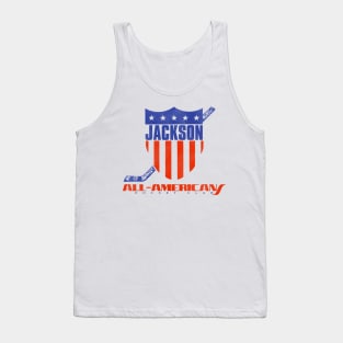 Defunct Jackson All-Americans Hockey Team Tank Top